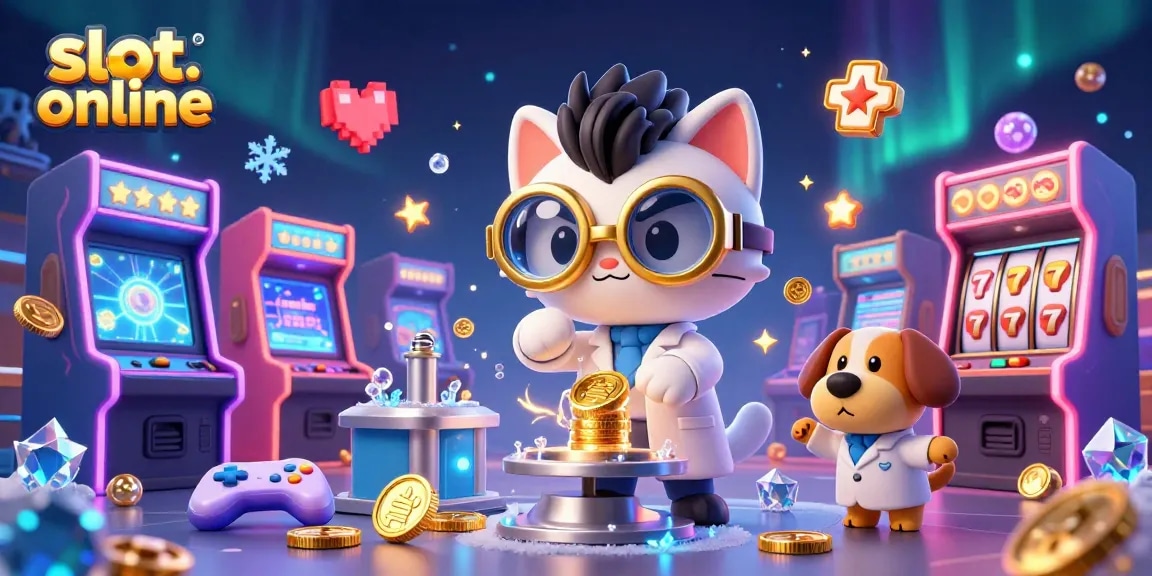 Spin to win with slot online games featuring vibrant visuals and dynamic characters in action.