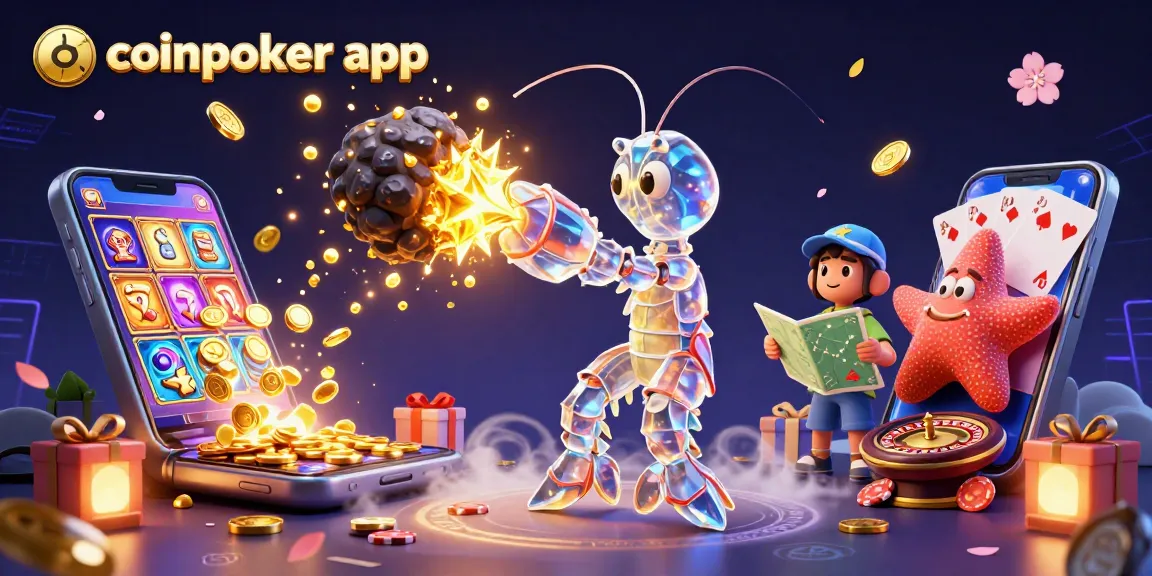 Jouez sur l'application coinpoker app et découvrez des jeux captivants avec des graphismes incroyables.
