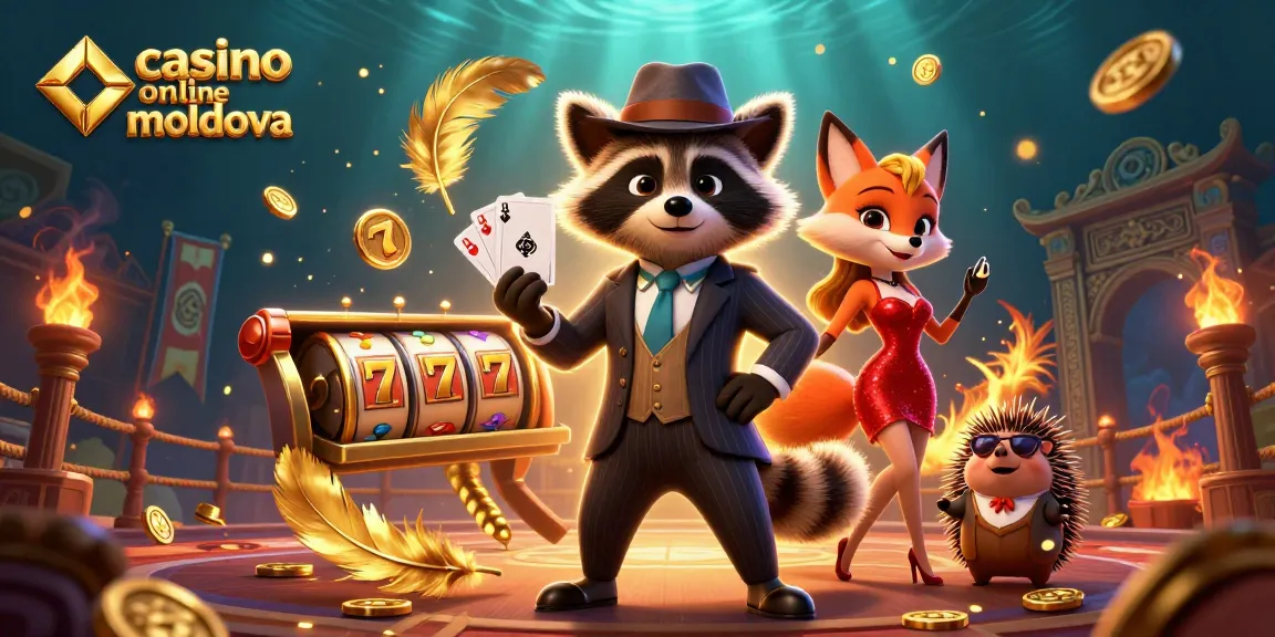Sloturi captivante la casino online moldova, cu personaje 3D interactive și atmosferă vibrantă.