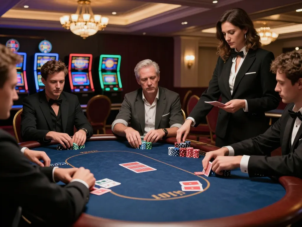 Experience the thrill of poker at ho88 in a luxurious casino setting with exciting gameplay.