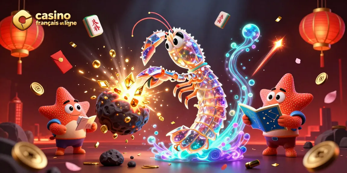 Découvrez le casino français en ligne avec une illustration de jeux éclatants et captivants.