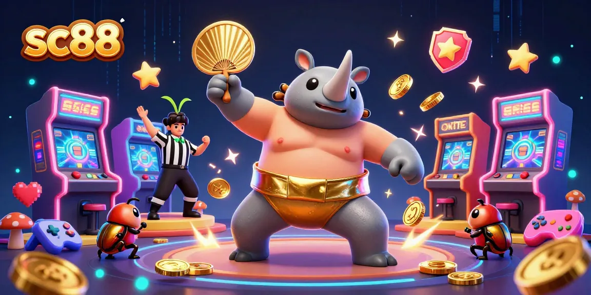 Experience thrilling excitement with sc88 as the rhinoceros beetle stomp sends coins flying.