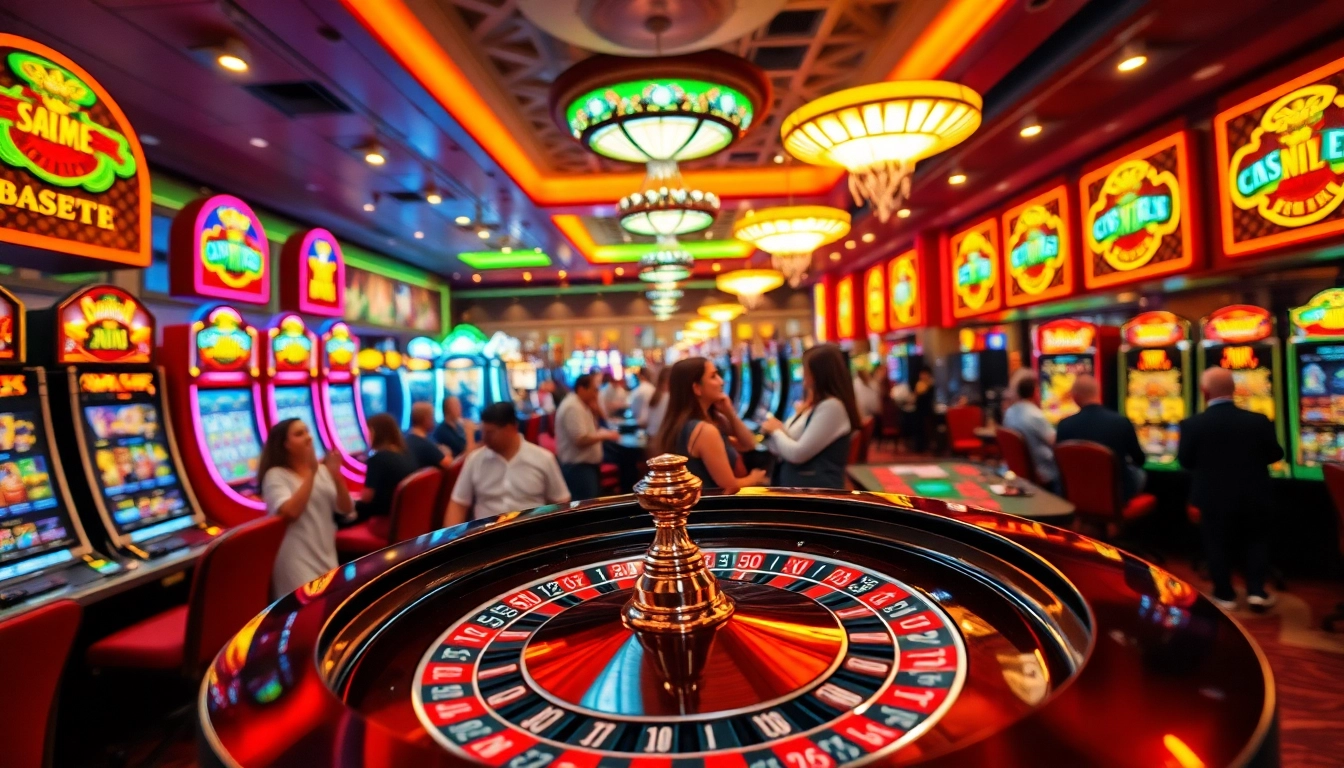 Experience the thrill of Non gamstop Casino Uk with vibrant gaming tables and players.