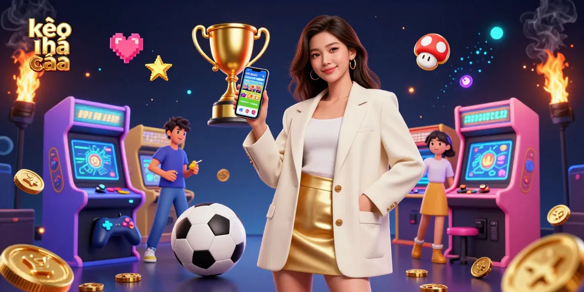 Place bets with kèo nhà cái by following a beautiful woman using a sports betting app.