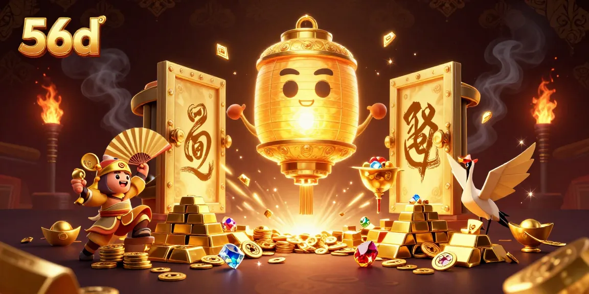 Engage with thrilling 56d gaming elements amid dazzling 3D casino visuals.