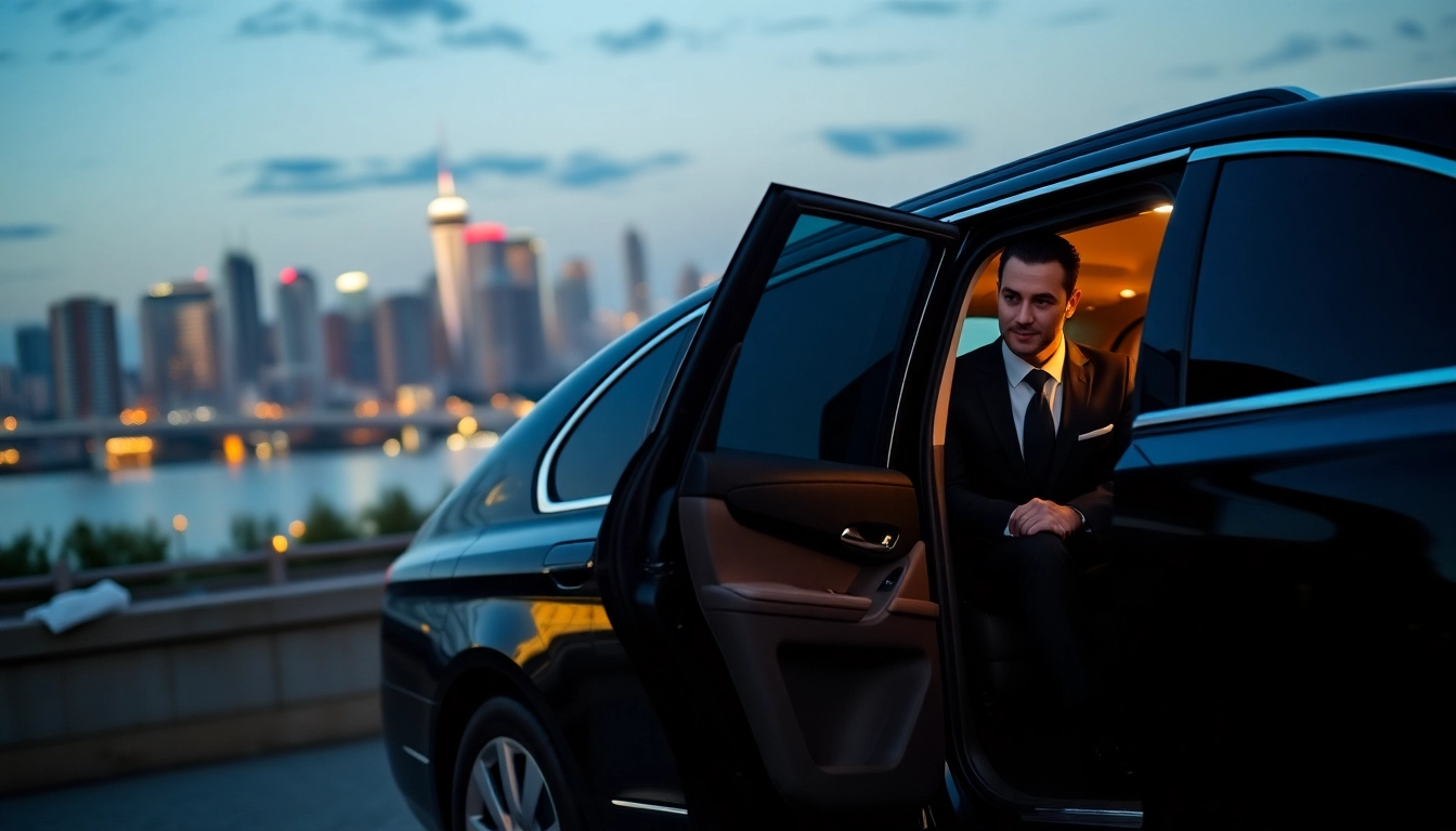 Experience a limo from seattle to vancouver with luxury and elegance in the city skyline.