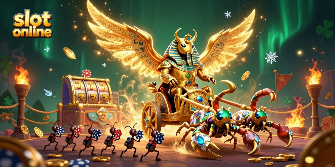 Experience thrilling "slot online" adventures with dynamic characters and vibrant casino elements.