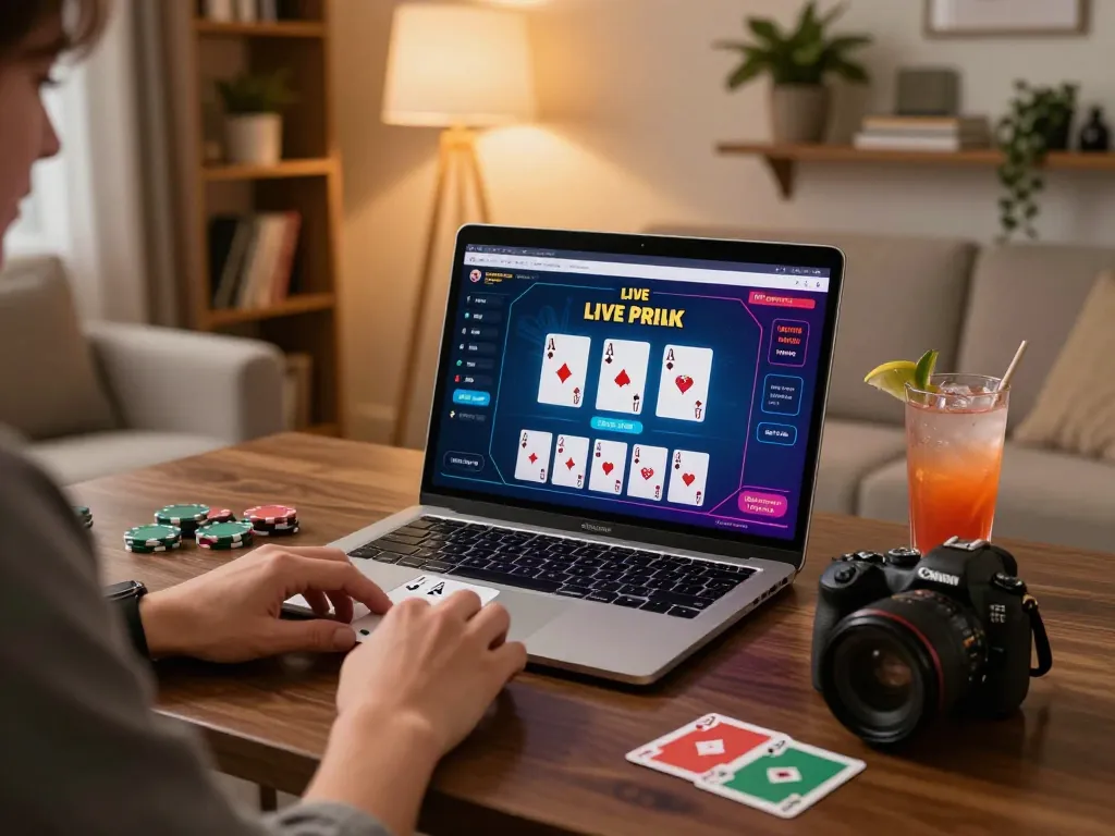 Experience thrilling gameplay at lc88 com with a live dealer in a cozy environment.