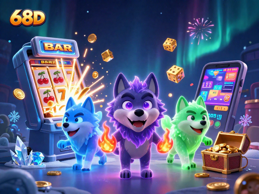 Atraia jackpots emocionantes com jogos de slots incríveis na 68D, onde a diversão é garantida!
