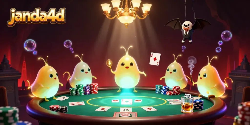 Geng glowworm janda4d menerangi kasino gua dengan permainan kartu yang seru dan stok cip poker