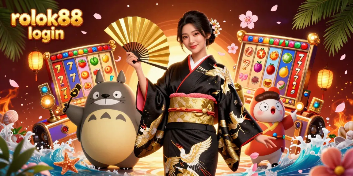 Experience seamless winning moments with rokok88 login as vibrant slot games and characters thrive.