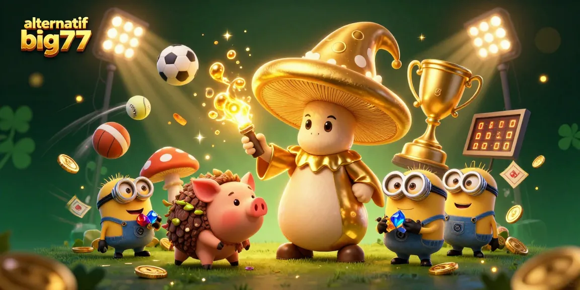 Experience the magic of alternatif big777 with golden wizardry and vibrant sports betting excitement!