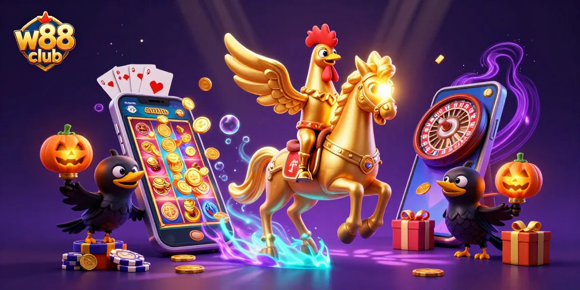 Cá cược tại w88 club với trò chơi slot sống động và những phần thưởng hấp dẫn từ các game.