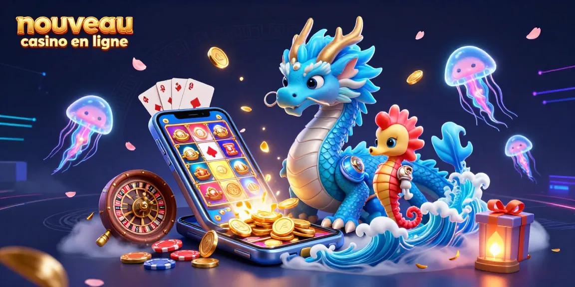 Jouez avec pleinement chez nouveau casino en ligne, découvrez les machines à sous colorées et les dragons mystiques en 3D.