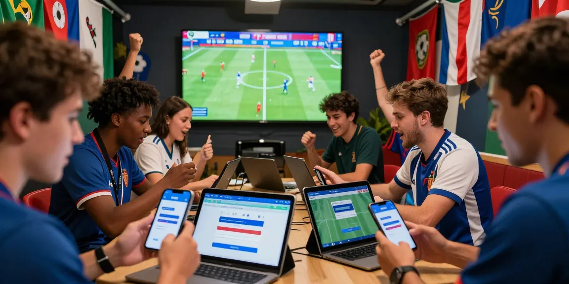 Exciting SBOBET login experience during World Cup 2026 with fans engaging in live betting.