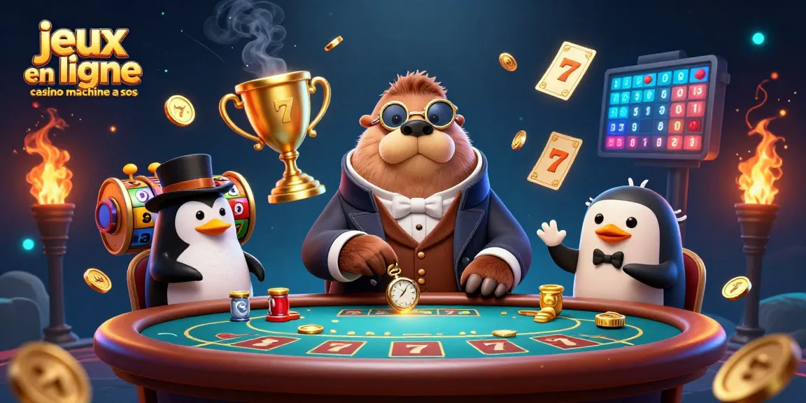 Jouez aux jeux en ligne casino machine à sous avec une expérience immersive et captivante dans ce décor 3D.