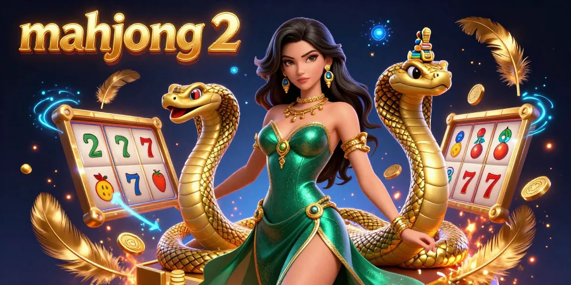 Engage in mahjong 2 with vibrant casino elements and dynamic characters in this captivating scene.