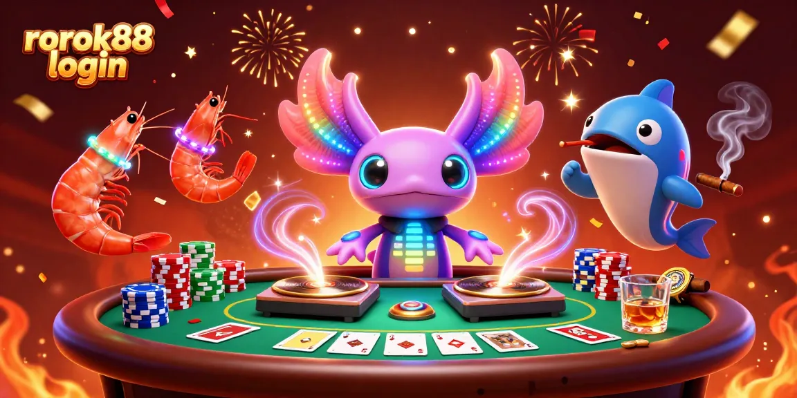 Play with excitement using rokok88 login and enjoy lively casino moments with vibrant characters and poker elements.
