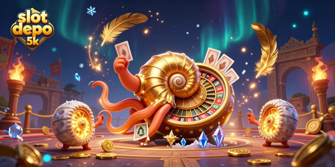 Experience exciting wins at slot depo 5k with 3D elements and vibrant casino atmosphere.