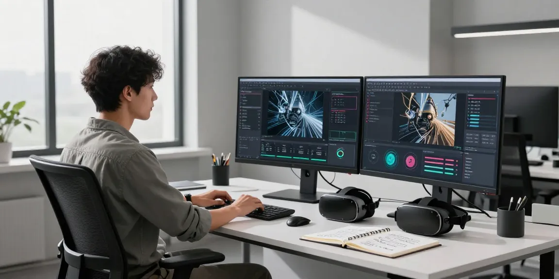 AI image detector analysis in a modern tech workspace with advanced moderation tools.