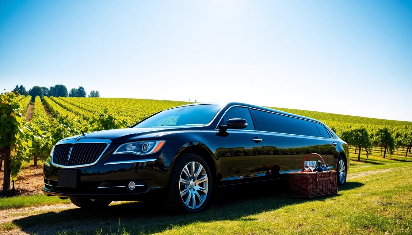 Experience luxury with a langley wine tour limo amidst scenic vineyards and fine wines.