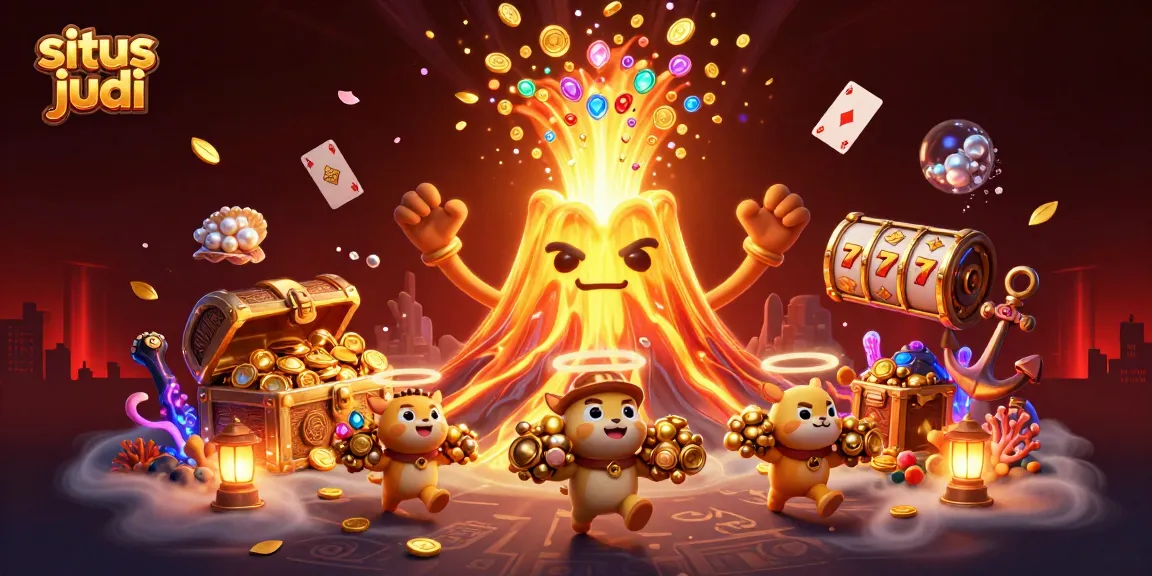 Mainkan situs judi dengan jackpot yang meledak dari gunung berapi emas yang megah ini.