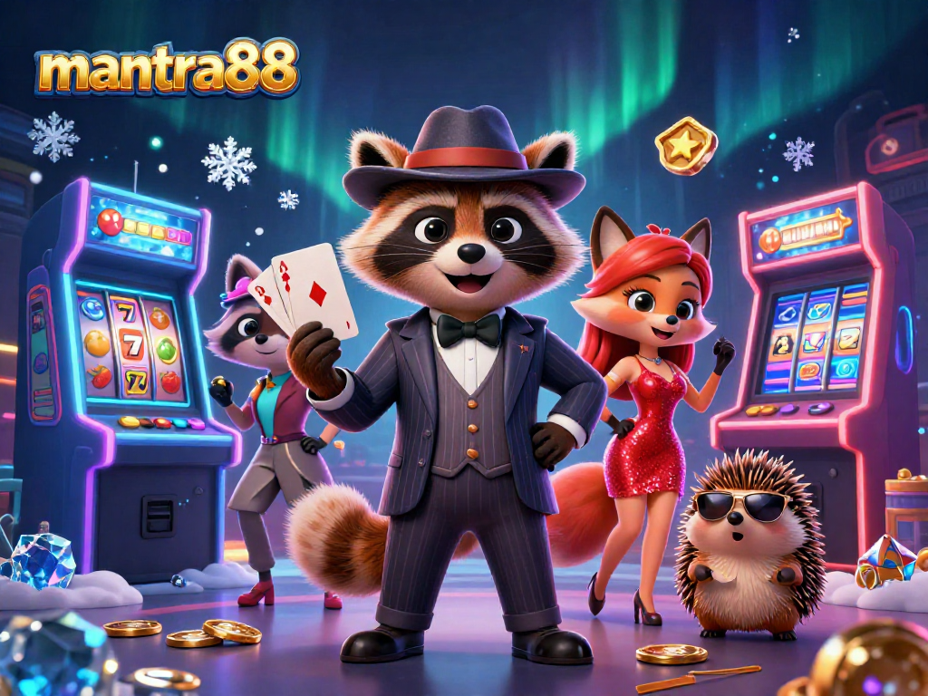 Experience thrilling games at mantra88 with vibrant casino characters and dynamic elements.