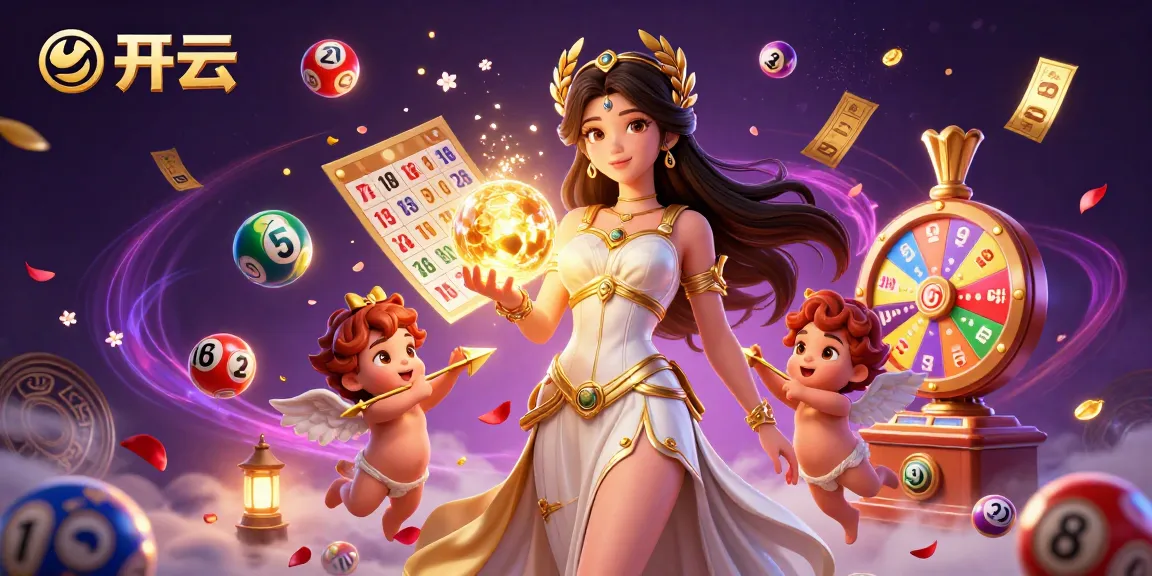 在开云体验刺激的游戏，五彩的乐透球和充满欢乐的动态场景。