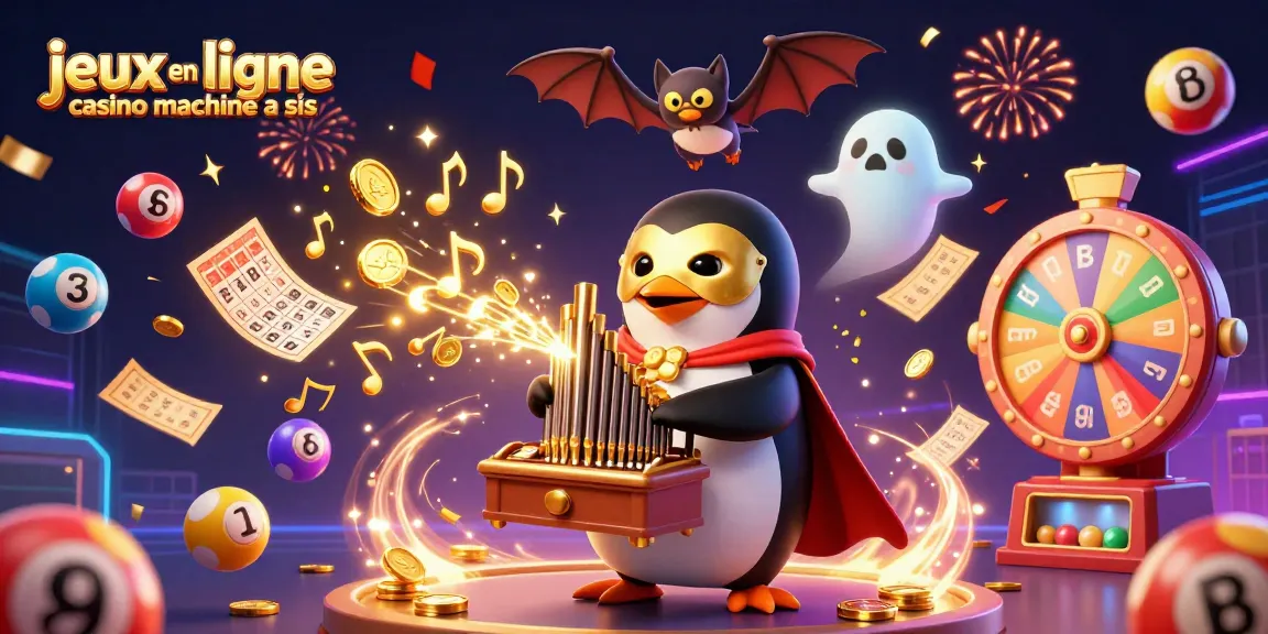 Jouer à des jeux en ligne casino machine à sous avec des animations colorées et des personnages fantastiques.