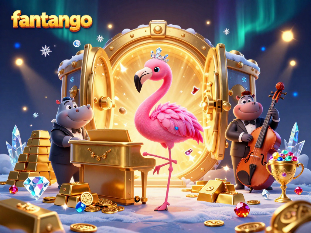 Experience thrilling gameplay in fantango at this vibrant casino with lively characters and gold treasures.